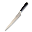 Miyako SUS 240mm Bread Slicer | 33 Layer Damascus Steel Blade  – Made in Japan