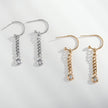ZENDA Cuban Link Chain Drop Earrings