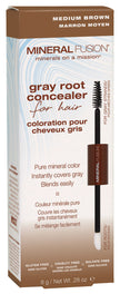 Mineral Fusion Gray Root Concealer - Medium Brown