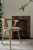 Shorn Mineral Icelandic Sheepskin Chair Pad