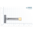 Merkur 3-Piece Shaving Set with Progress Adjustable Razor (500001), Hard Case and 10pack of blades, Chrome