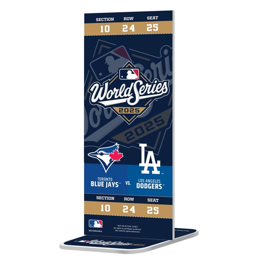 MLB World Series 2025 Replica Ticket | Toronto Blue Jays vs LA Dodgers