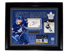 Mitch Marner Autographed Toronto Maple Leafs Framed Game-Used Board Piece