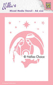 Stencil A6 Holy Family