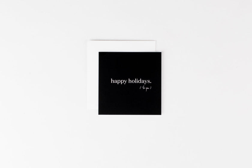 Happy Holidays