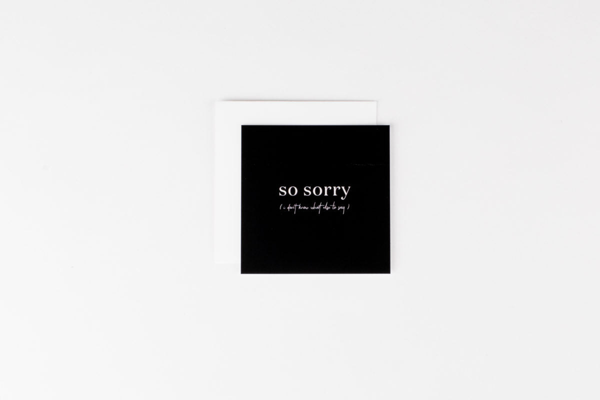 So Sorry