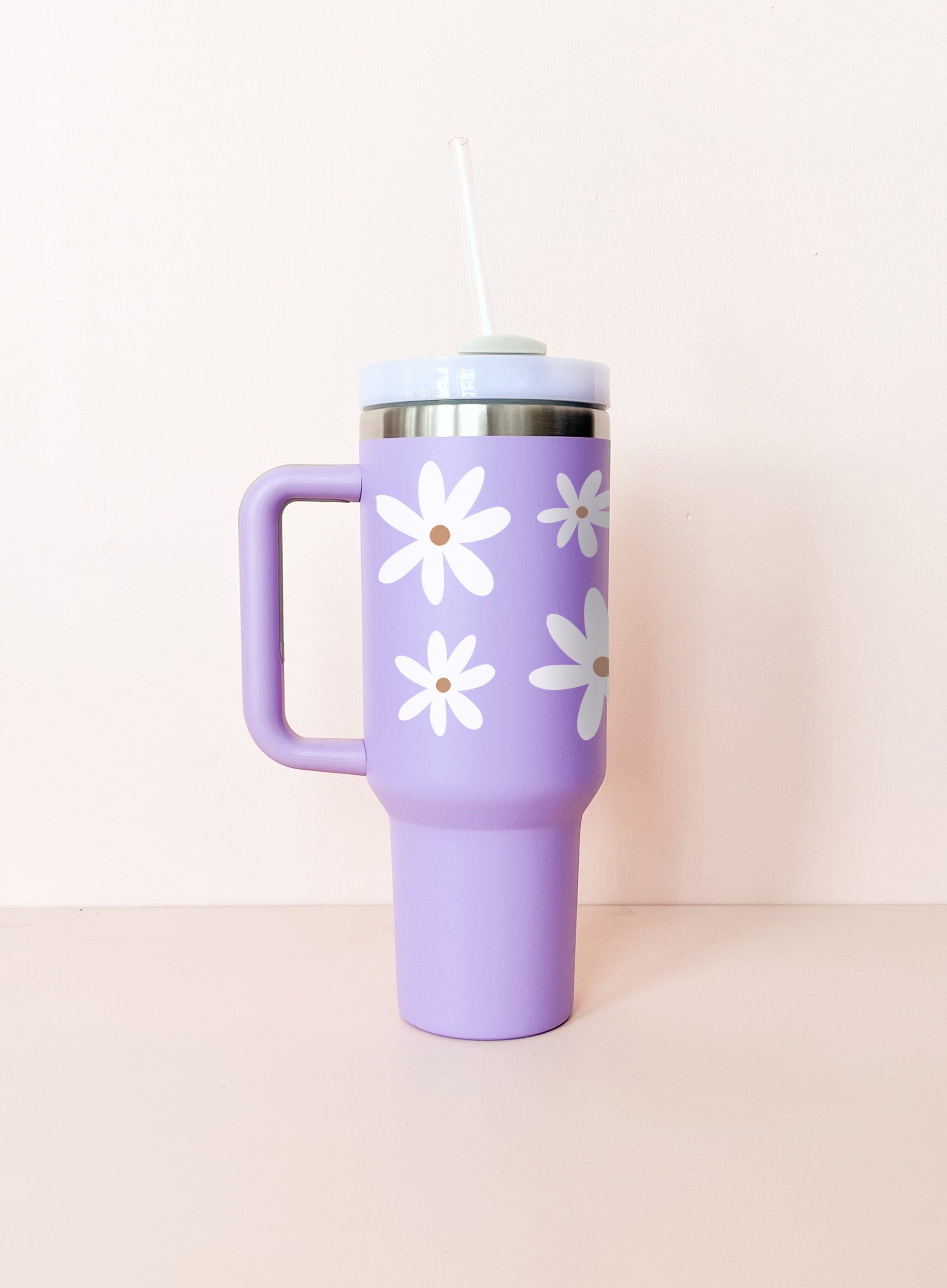 Gobelet isotherme 40oz - lavande Marguerites