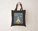Sac réutilisable noir - meilleur papa