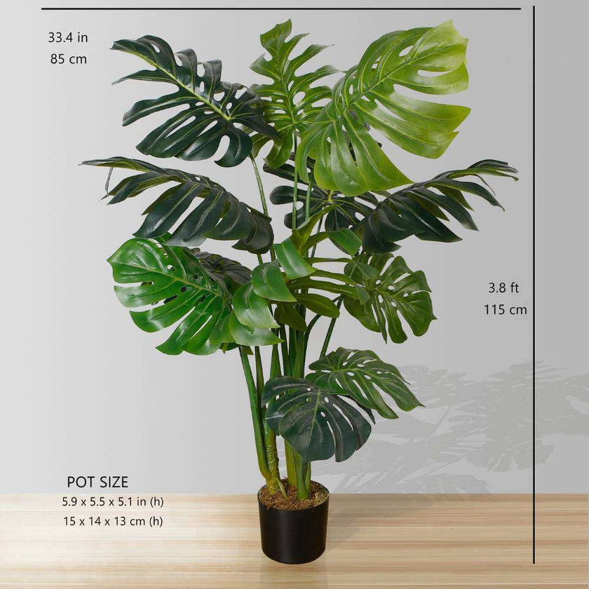 Mona Artificial Monstera Potted Plant 45