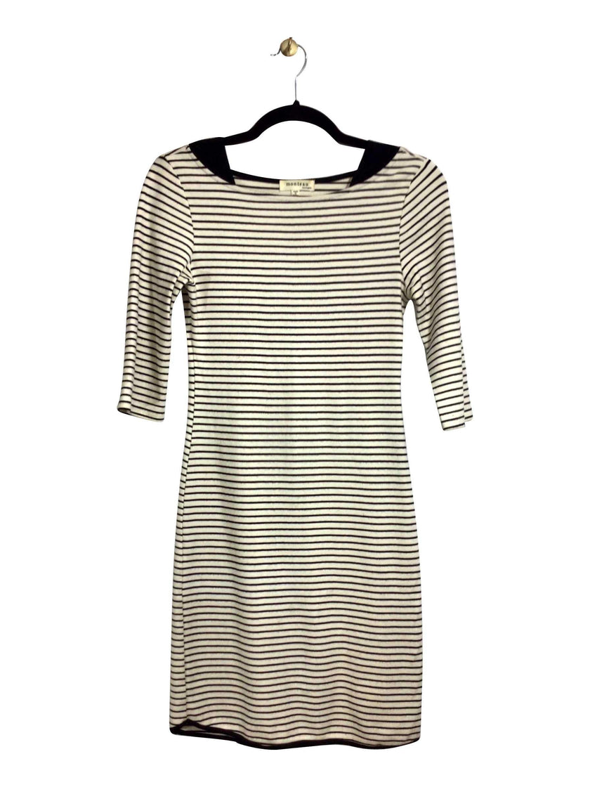 MONTEAU Regular fit Midi Dress in White - M