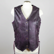 Open Road Women's Lace Side Leather Vest