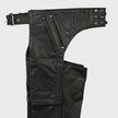 Open Road Unisex 4 Pocket Premium Leather Chaps