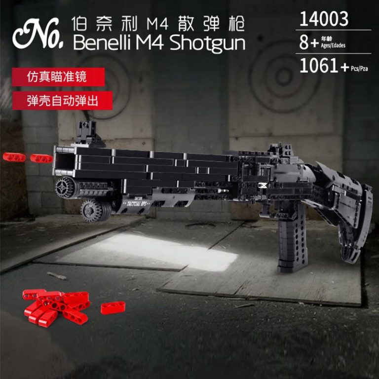 Mould King 14003 - Fusil de chasse Benelli M4