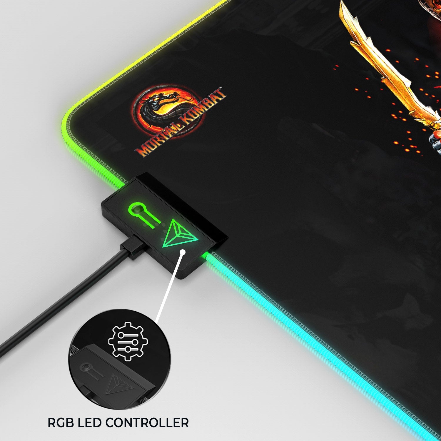 Mortal Kombat - FINISH HIM Gaming Mouse Pad