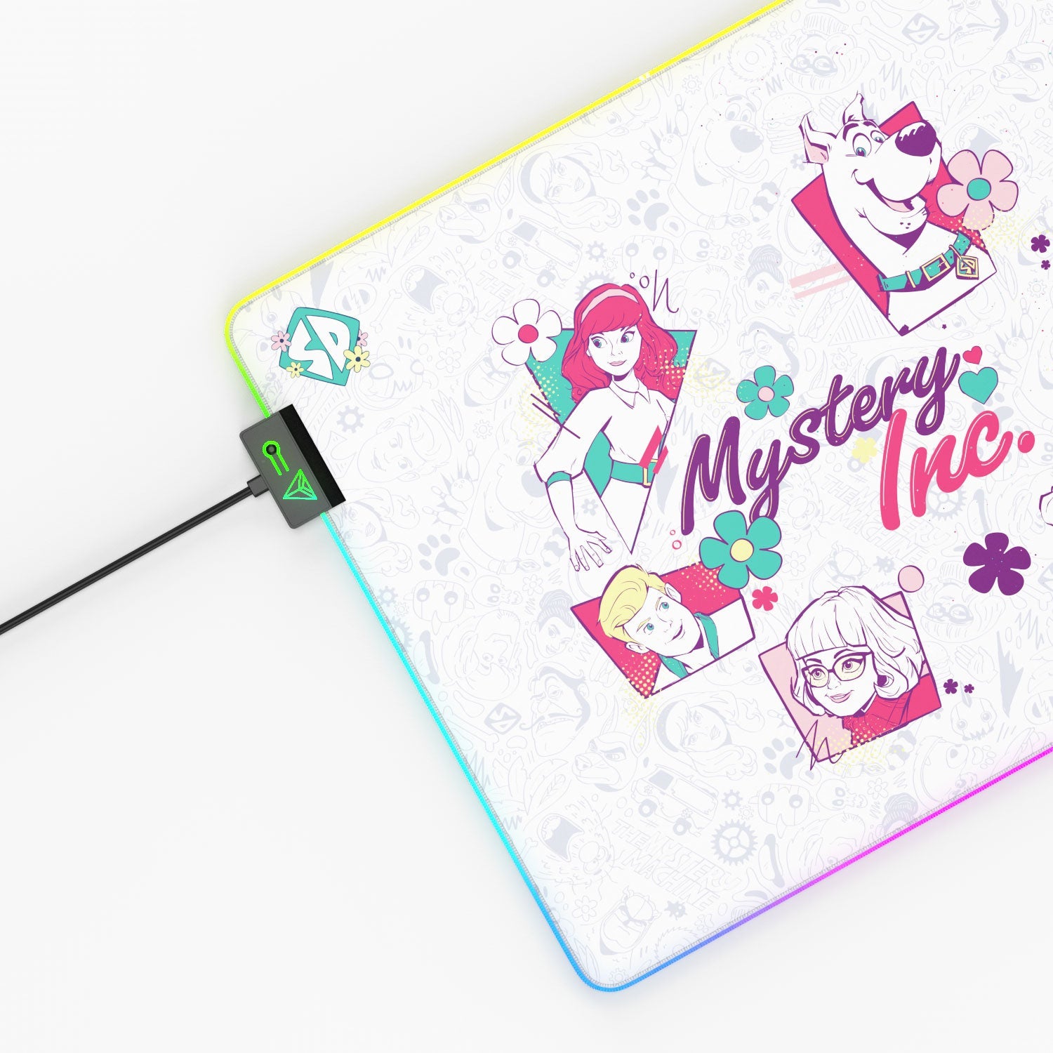 Tapis de souris pour jeux Mystery Inc.