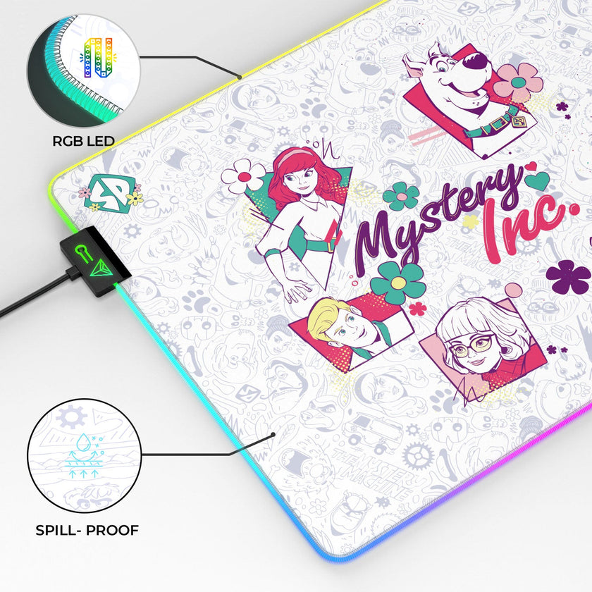 Tapis de souris pour jeux Mystery Inc.