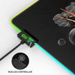 Tapis de souris pour jeux vidéo avec le logo du bouclier de Superman