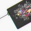 Tapis de souris pour jeux vidéo avec le logo du bouclier de Superman