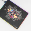 Tapis de souris pour jeux vidéo avec le logo du bouclier de Superman