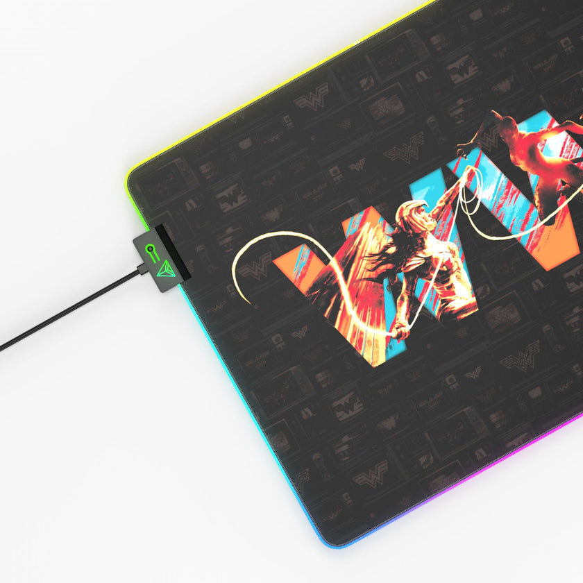 Wonder Woman Vs. Cheetah Gaming Mouse Pad