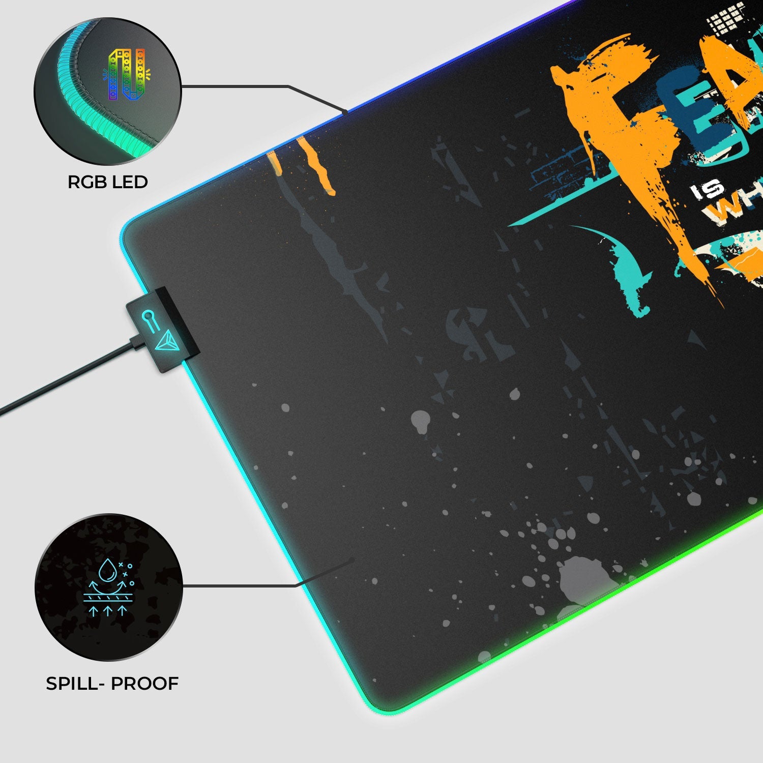 Batman - Fear Is Why You Fail Gaming Mouse Pad