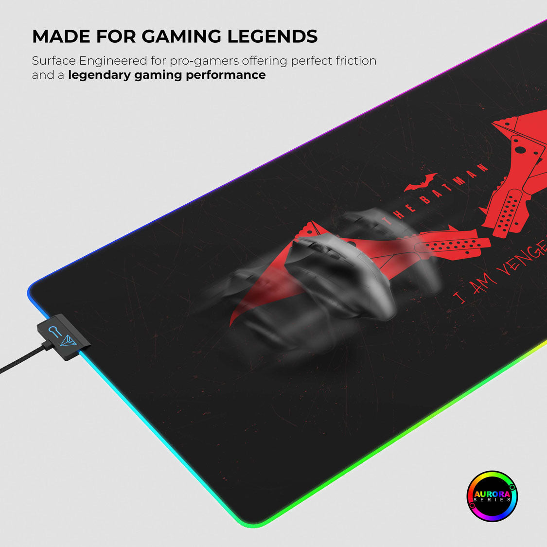 Tapis de souris gaming Batman