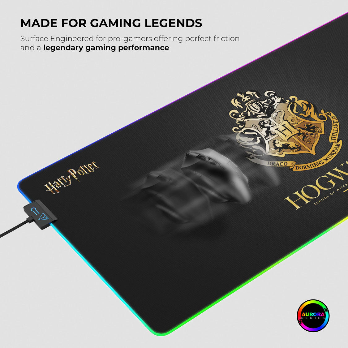 Tapis de souris de jeu Hogwarts