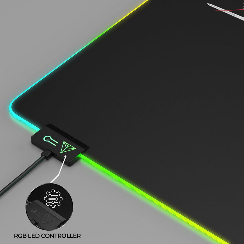 Tapis de souris pour jeux vidéo Justice League - Prêt pour le combat