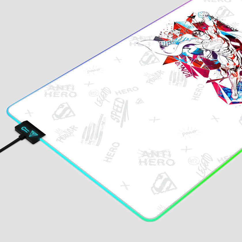 Superman - Truth Honor Courage Gaming Mouse Pad