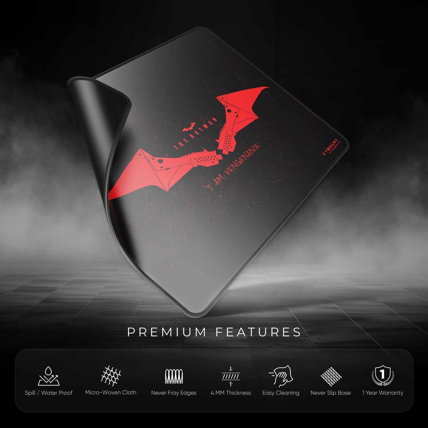 Tapis de souris gaming Batman