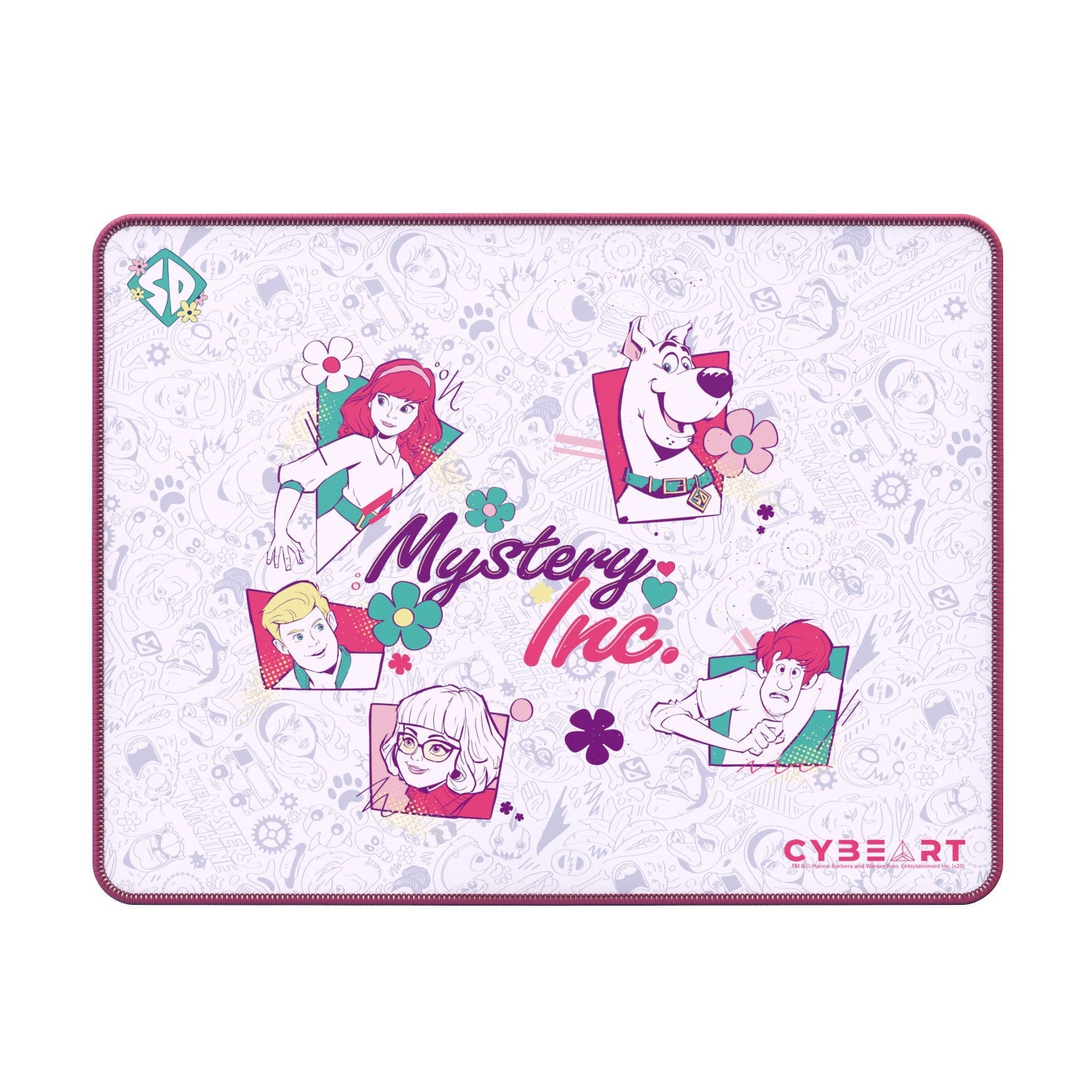 Tapis de souris pour jeux Mystery Inc.