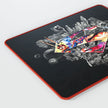 Tapis de souris pour jeux vidéo avec le logo du bouclier de Superman