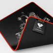 Tapis de souris pour jeux vidéo avec le logo du bouclier de Superman