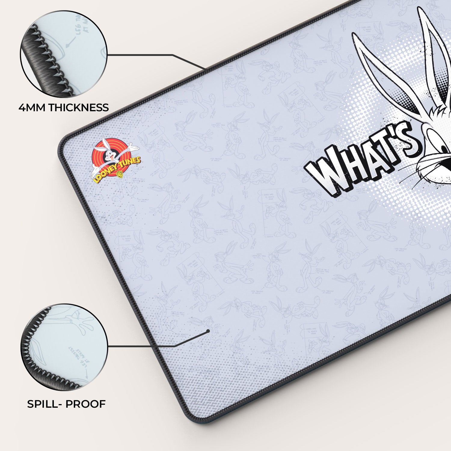 Tapis de souris gaming Bugs Bunny