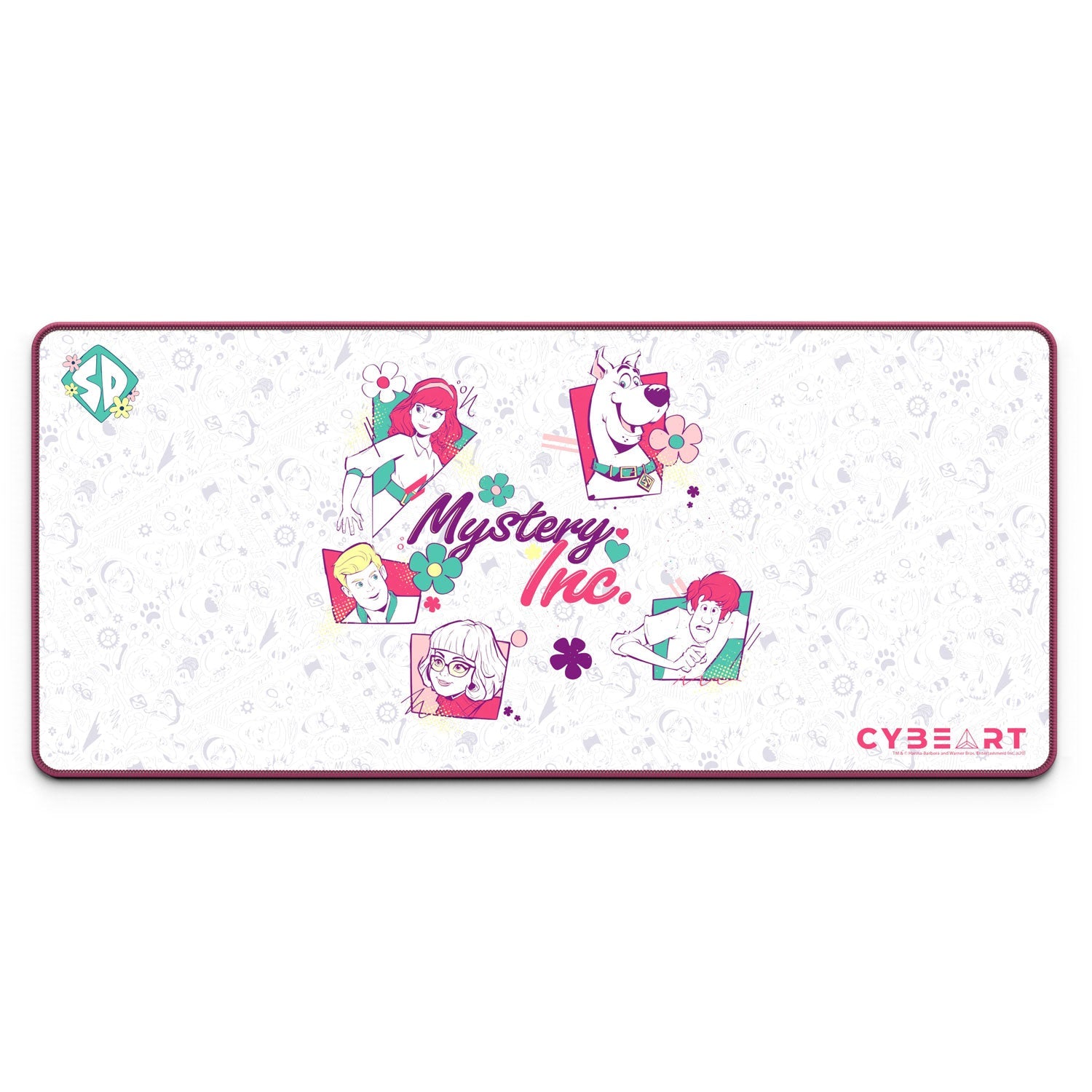 Tapis de souris pour jeux Mystery Inc.