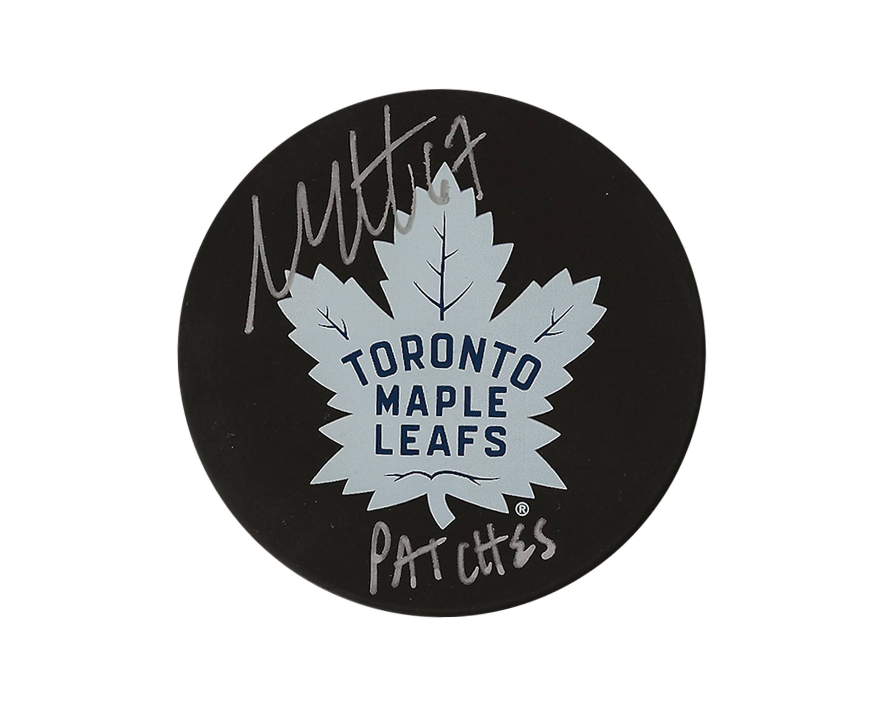 Max Pacioretty Autographed Toronto Maple Leafs Souvenir Puck Inscribed 