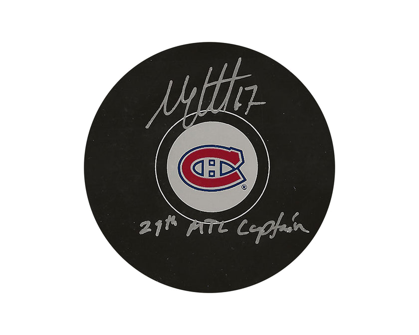 Max Pacioretty Autographed Montreal Canadiens Autograph Model Puck Inscribed 
