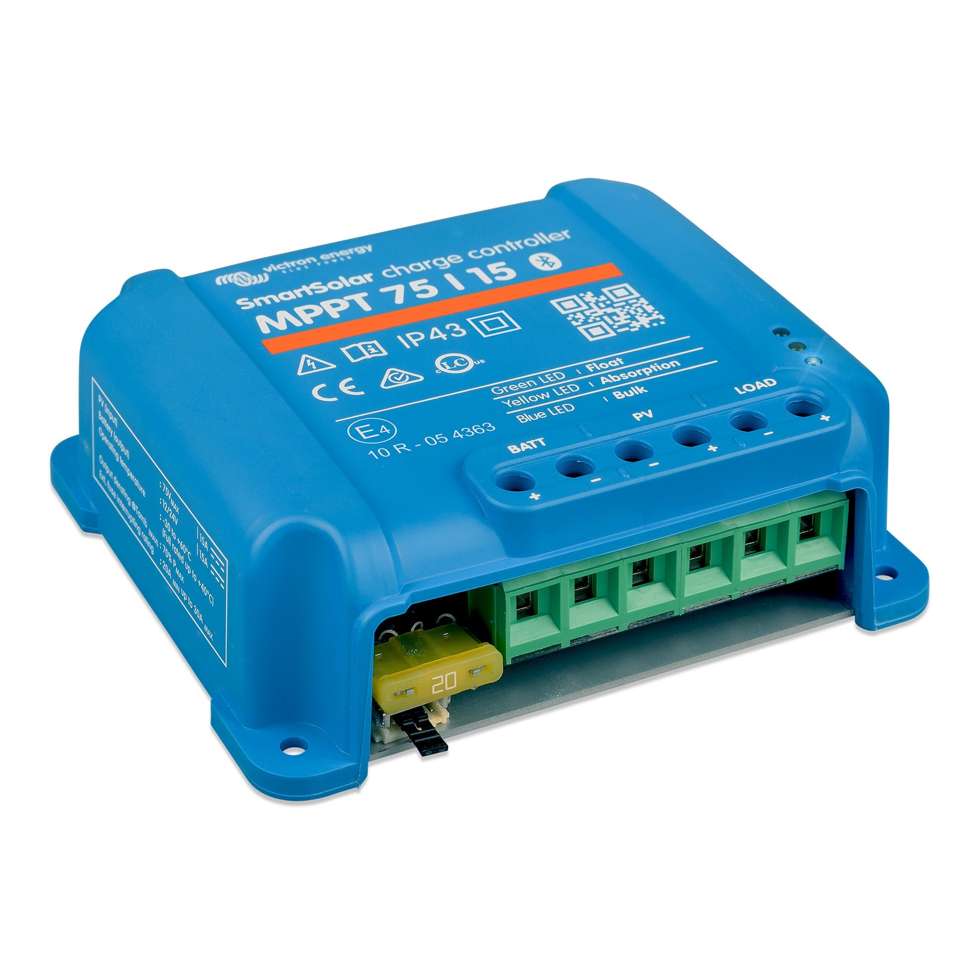 Victron Energy SmartSolar MPPT 75/15 Solar Charge Controller | SCC075015060R