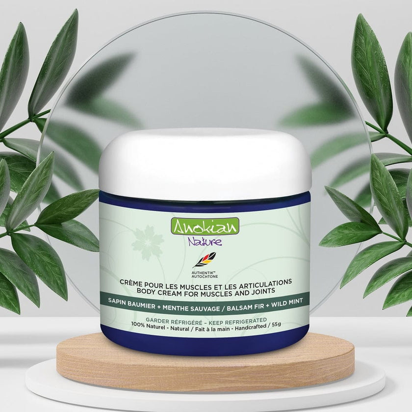 Crème naturelle pour tensions et inconfort | Sapin baumier & menthe sauvage
