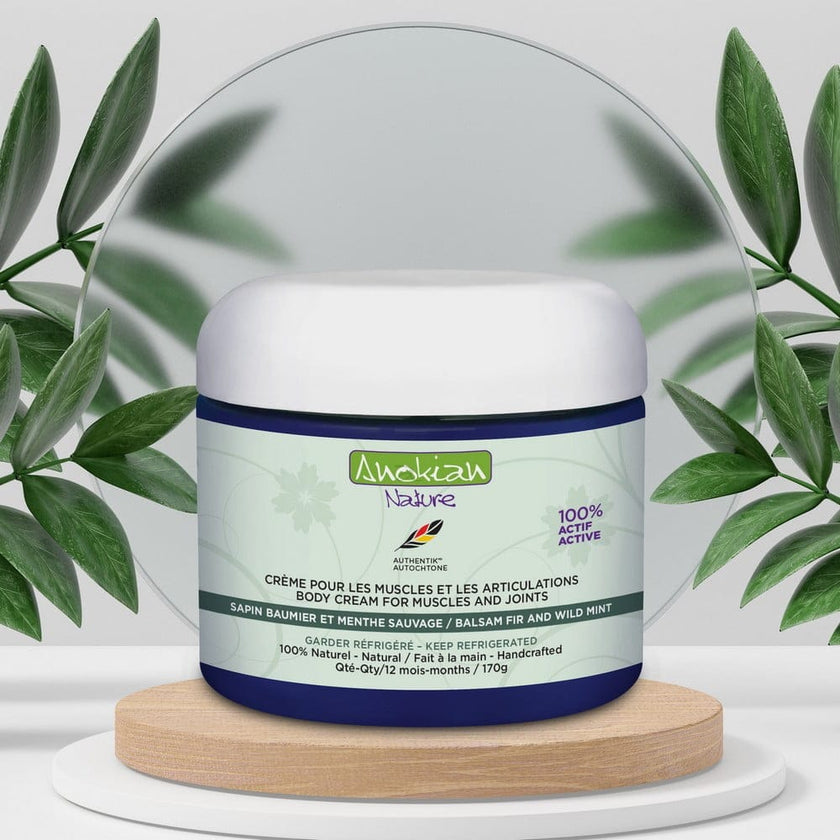 Crème naturelle pour tensions et inconfort | Sapin baumier & menthe sauvage