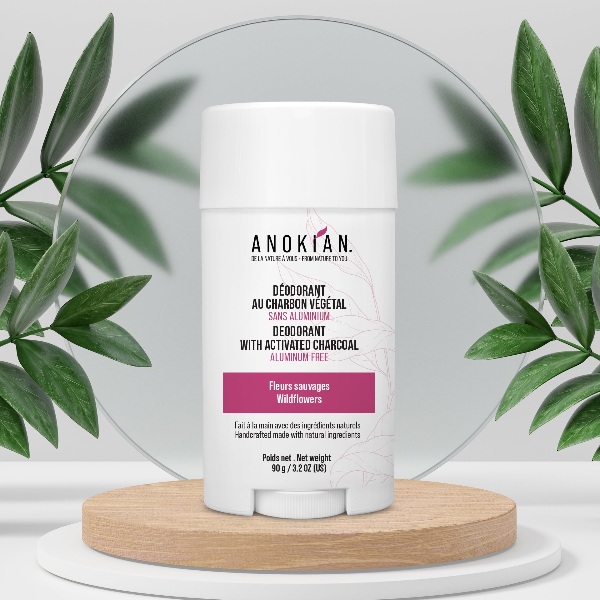 Déodorant naturel sans aluminium fleur sauvage | Anokian