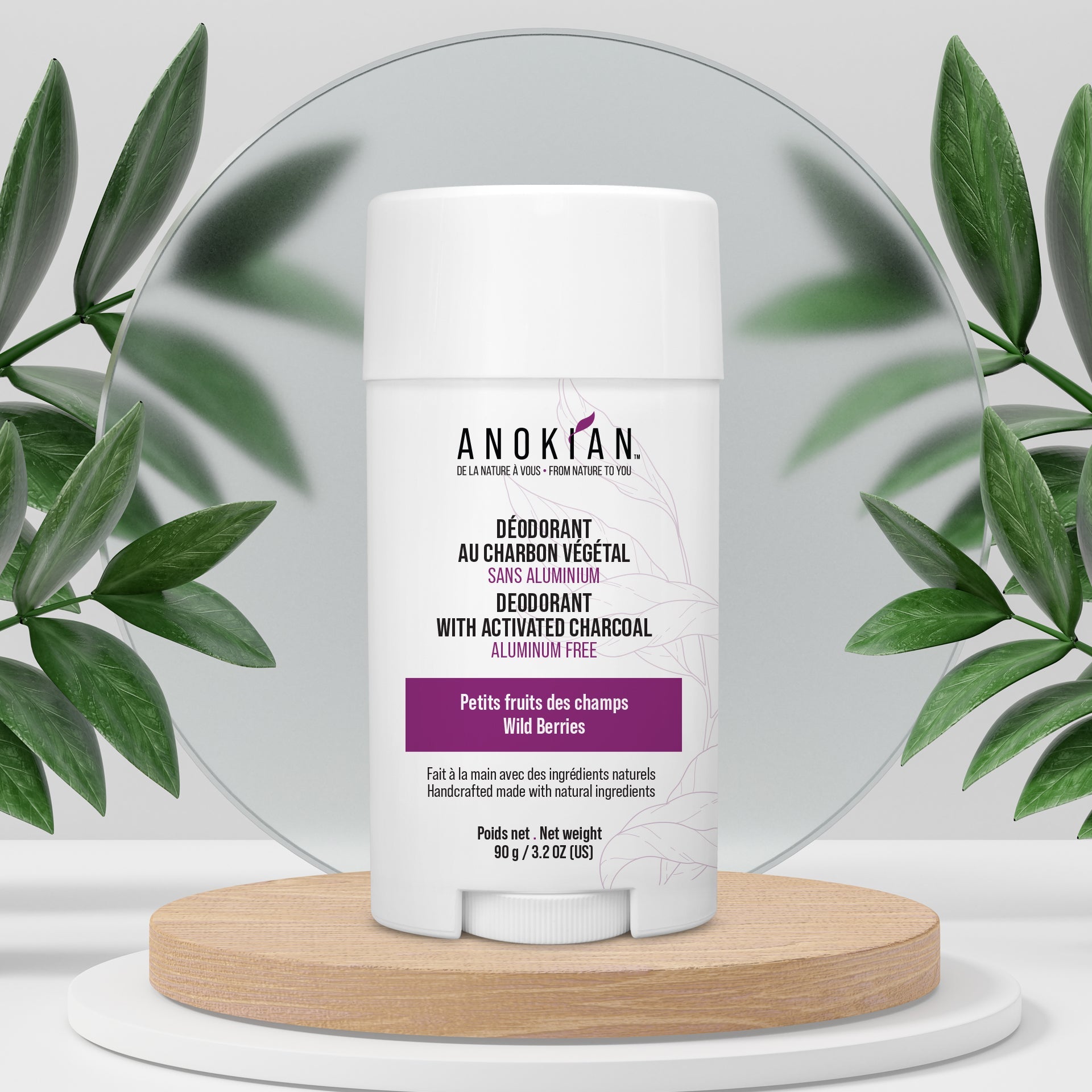 Déodorant naturel sans aluminium petits fruits | Anokian
