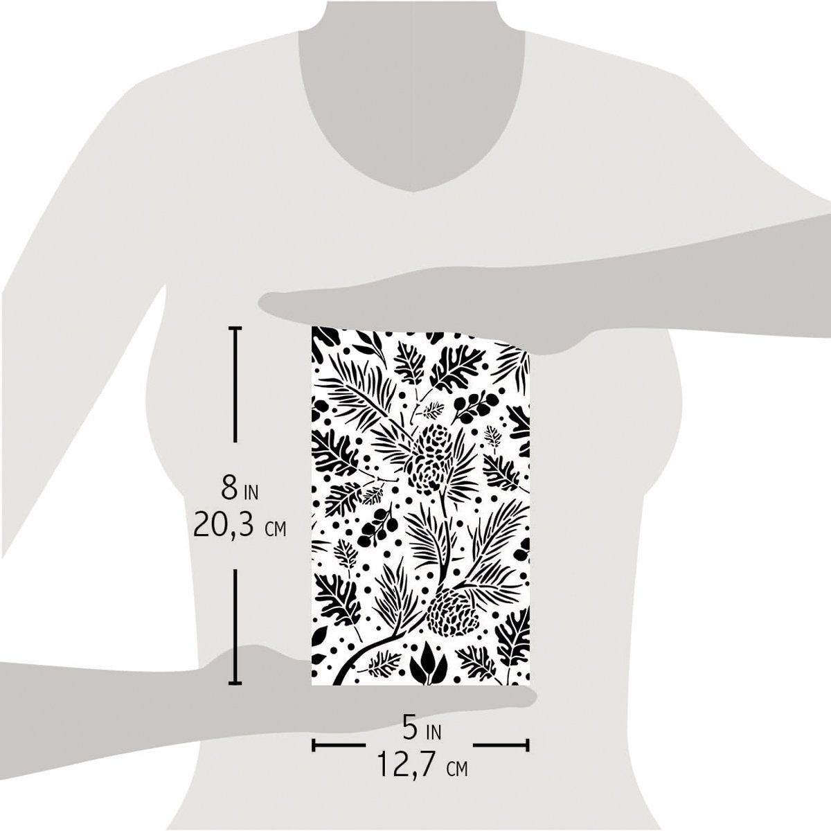 Ciao Bella Texture Stencil 5