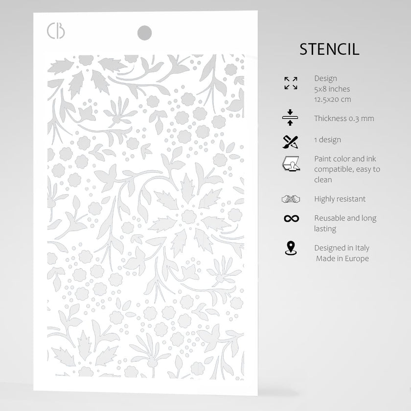 Ciao Bella Texture Stencil 5