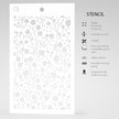 Ciao Bella Texture Stencil 5