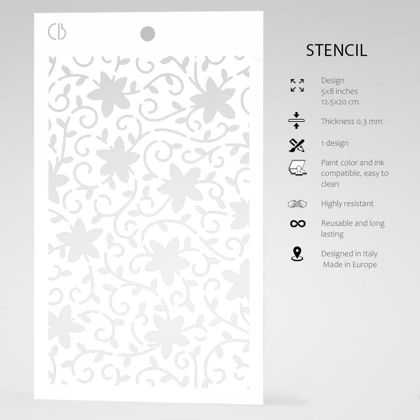 Ciao Bella Texture Stencil 5