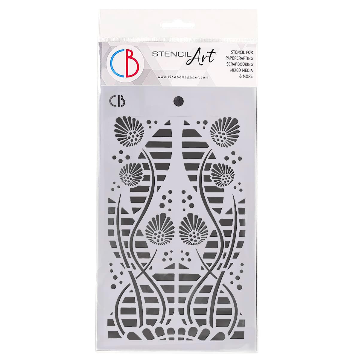 Ciao Bella Texture Stencil 5