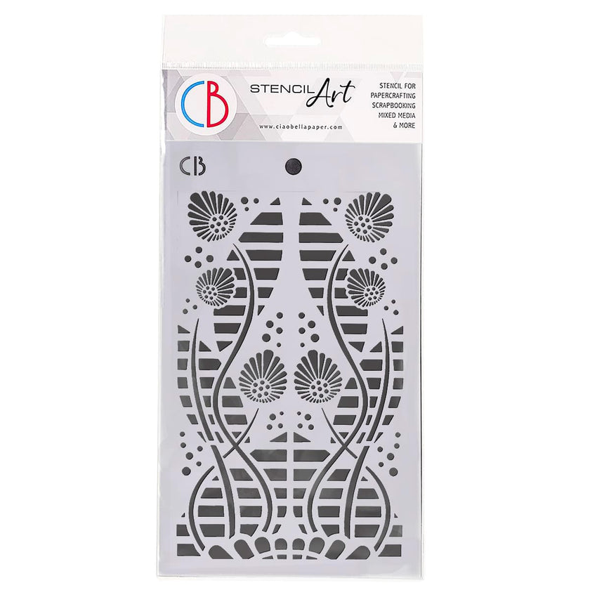 Ciao Bella Texture Stencil 5