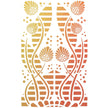 Ciao Bella Texture Stencil 5