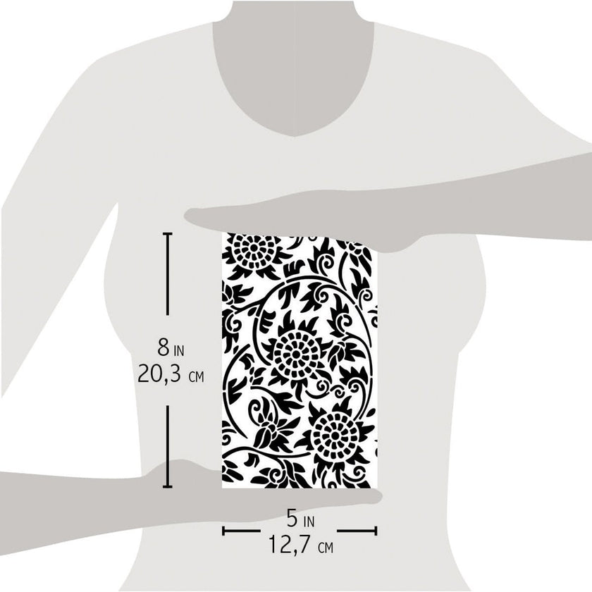 Ciao Bella Texture Stencil 5